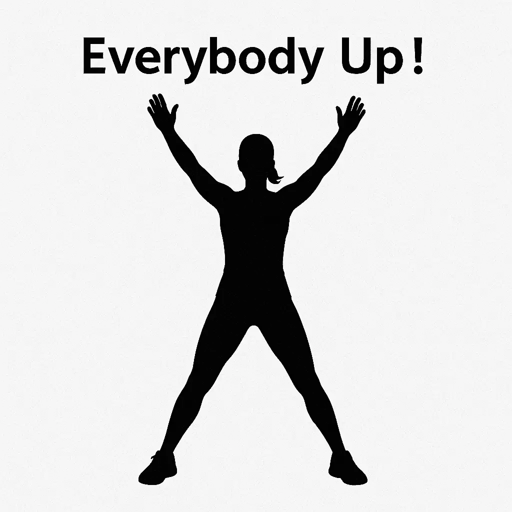 Everybody Up! with Kate Hayes logo