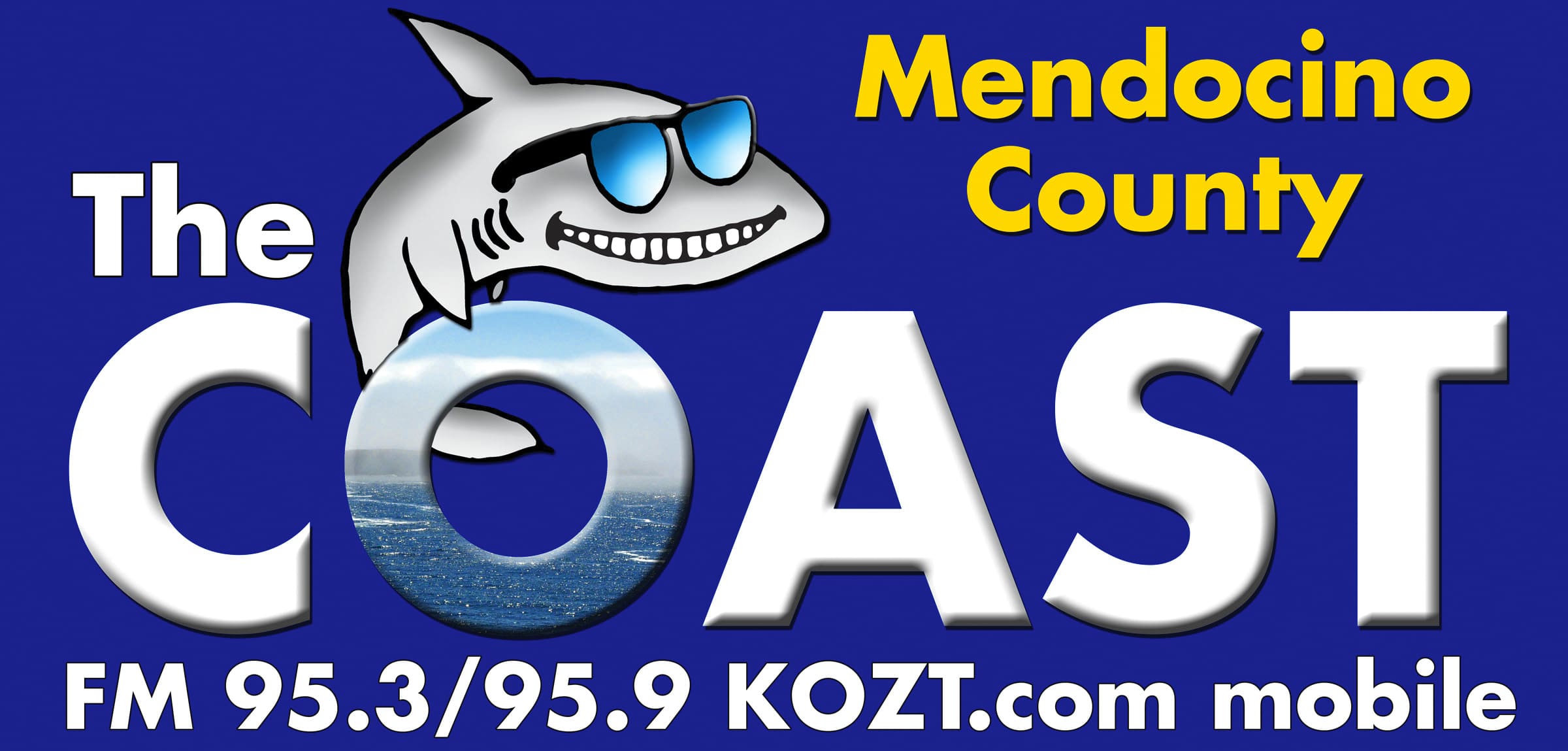 KOZT The Coast FM, Mendocino County, 95.3/95.9 KOZT.com mobile