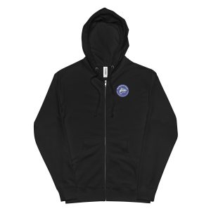 Unisex fleece zip up hoodie - All